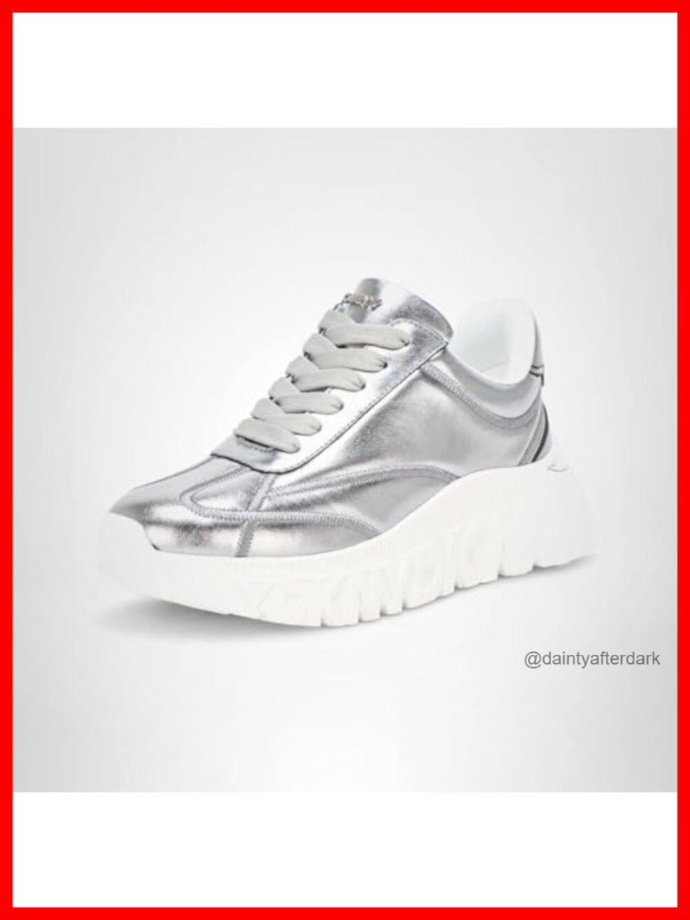 DKNY Laeoni Platform Sneaker - Women's Leather Fashion Sneakers